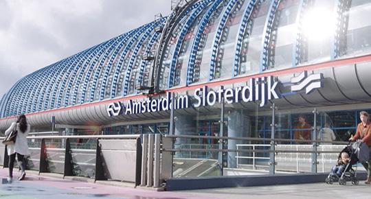Amsterdam Sloterdijik Station